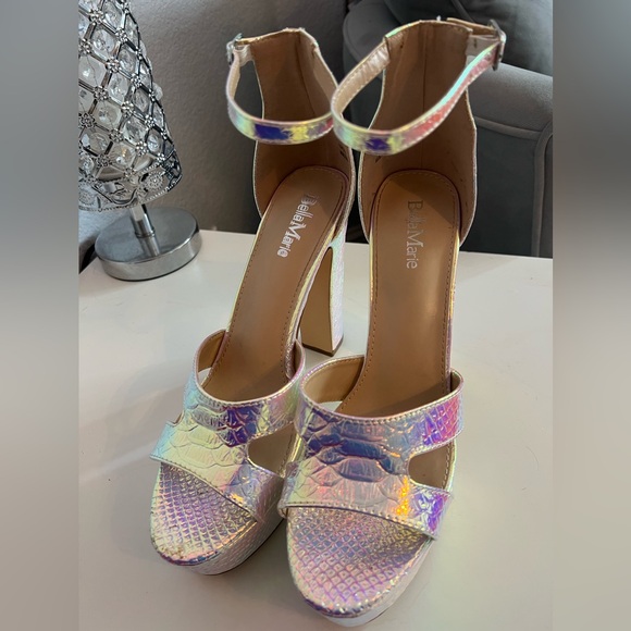 Bella Marie 6 inch heels size 8.5 - Picture 3 of 5